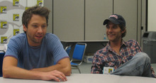 Actors Michael Weston and Johnny Whitworth Actors Michael Weston and Johnny Whitworth