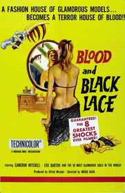Blood and Black Lace 1964 poster Blood and Black Lace 1964 poster