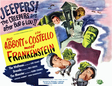 Abbott and Costello Meet Frankenstein Quad Abbott and Costello Meet Frankenstein Quad