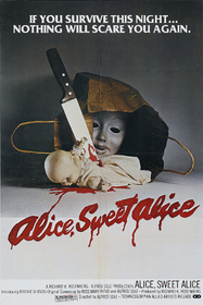 Alice Sweet Alice poster Alice Sweet Alice poster