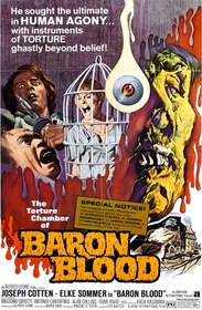 Baron Blood poster Baron Blood poster