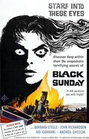 Black Sunday poster Black Sunday poster