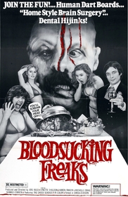 Blood Sucking Freaks poster Blood Sucking Freaks poster