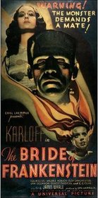 Bride of Frankenstein 1935 poster Bride of Frankenstein 1935 poster