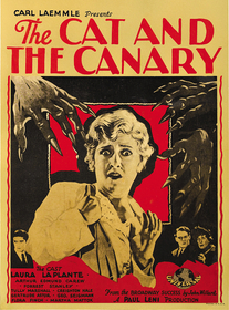 Cat and the Canary 1927 poster Cat and the Canary 1927 poster