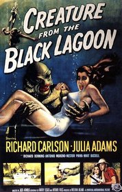 Creature from the Black Lagoon 1954 poster Creature from the Black Lagoon 1954 poster