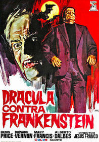 Dracula Prisoner of Frankenstein poster Dracula Prisoner of Frankenstein poster