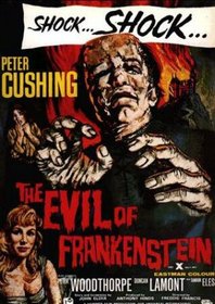 Evil of Frankenstein poster Evil of Frankenstein poster