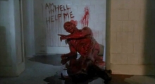 Less subtle than a telegram. A scene from Hellbound: Hellraiser II (1988). Less subtle than a telegram. A scene from Hellbound: Hellraiser II (1988).
