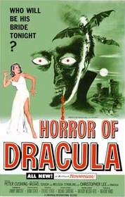 Horror of Dracula poster Horror of Dracula poster