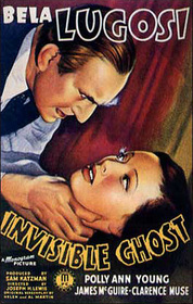 Invisible Ghost poster Invisible Ghost poster