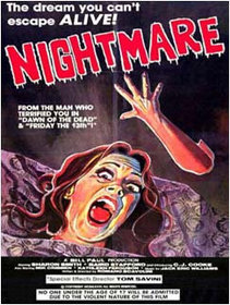 Nightmare 1981 poster art Nightmare 1981 poster art