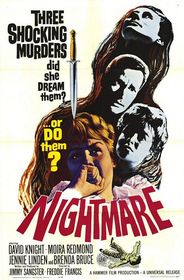 Nightmare 1964 poster Nightmare 1964 poster