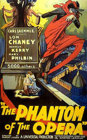 Phantom of the Opera 1925 poster Phantom of the Opera 1925 poster