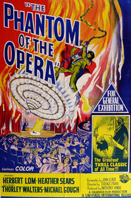Phantom of the Opera 1962 poster Phantom of the Opera 1962 poster