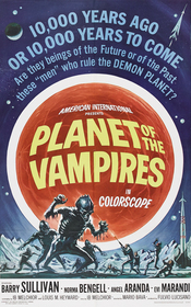 Planet of the Vampires poster Planet of the Vampires poster