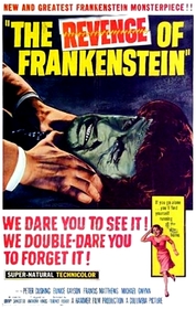 Revenge of Frankenstein poster Revenge of Frankenstein poster
