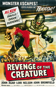 Revenge of the Creature poster Revenge of the Creature poster