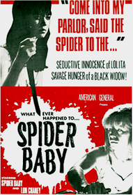 Spider Baby poster Spider Baby poster