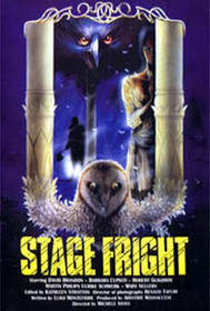 Stage Fright poster Stage Fright poster